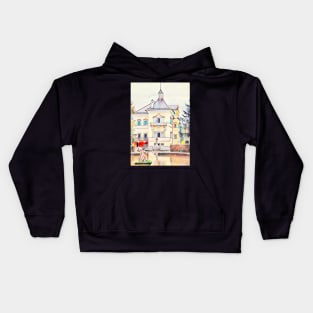 Hellbrunn Palace, Salzburg Kids Hoodie